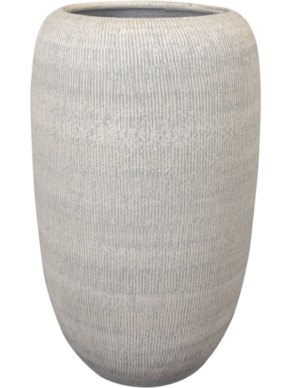 
                  
                    Pot haut Roxan Ter Steege Concrete, hauteur 37 cm, diamètre 22 cm, finition striée – 6PTR76198
                  
                