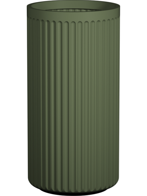 
                  
                    Pot Ionic Turris haut XL, Vert Sage Green, hauteur 104 cm et diamètre 52 cm
                  
                