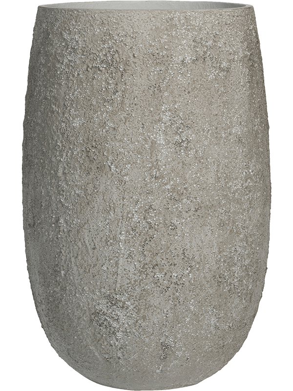 Pot Oyster Belon L Blanc Imperial White, hauteur 75 cm — Pottery Pots