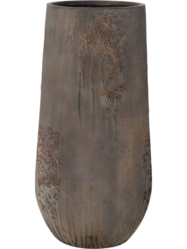 
                  
                    Pot Oyster Nax L Brun Imperial Brown, hauteur 100 cm — Pottery Pots
                  
                