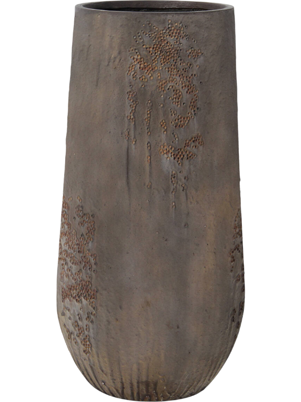 
                  
                    Pot Oyster Nax M Brun Imperial Brown, hauteur 70 cm — Pottery Pots
                  
                