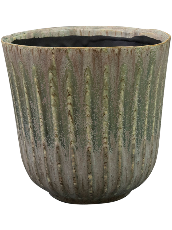 Pot Roger Ter Steege lilas poudré, hauteur 14 cm, diamètre 14 cm