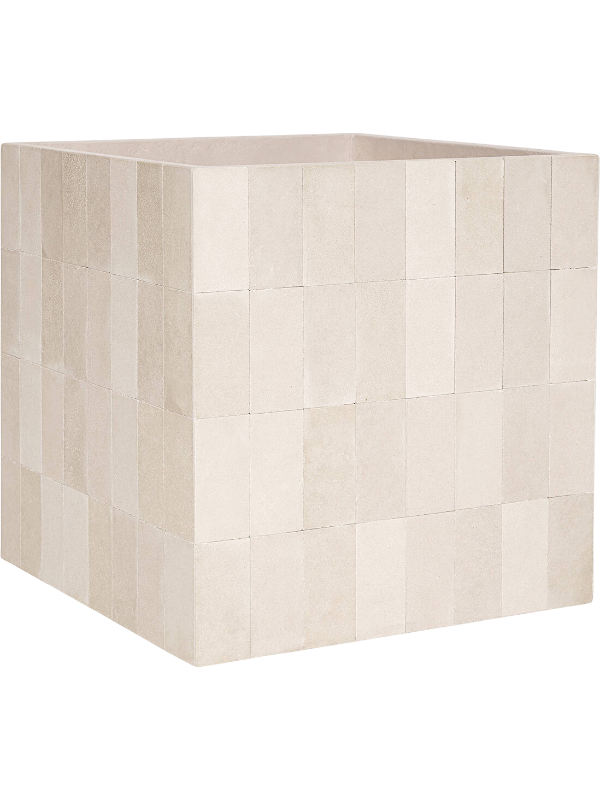 
                  
                    Pot Tile Block Verona Cream — Hauteur: 50 cm — Longueur: 50 cm — Largeur: 50 cm — Profondeur: 48 cm — Ouverture: 46 cm — 6TLEBVC50
                  
                