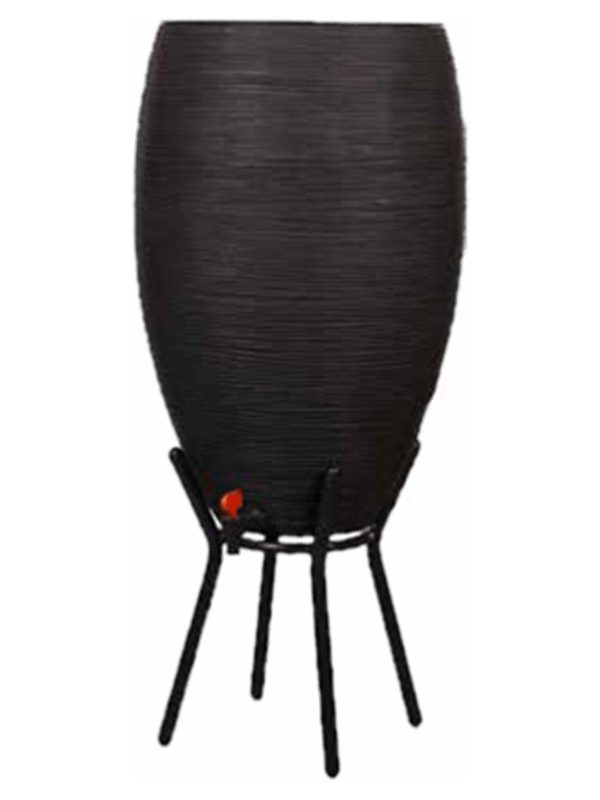 Récuperateur d'eau Capi rib 130 sur pied