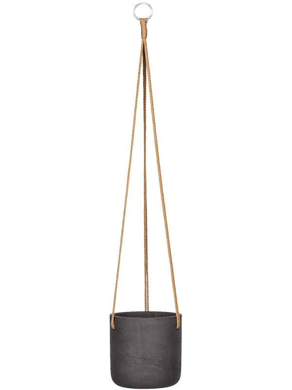 
                  
                    Suspension Rough Charlie Noir, H15 Ø15 cm, Pottery Pots
                  
                