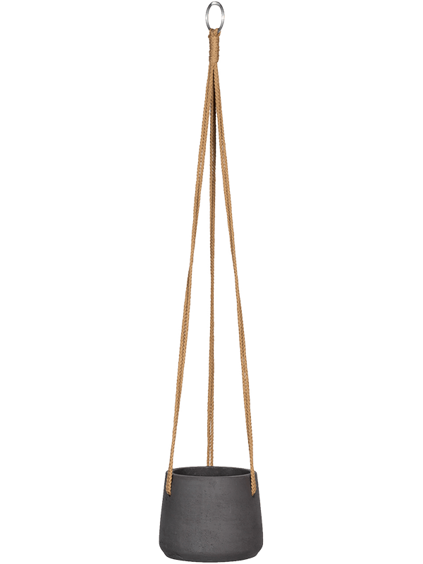 
                  
                    Suspension Rough Patt Noir, H11 Ø14 cm, Pottery Pots
                  
                