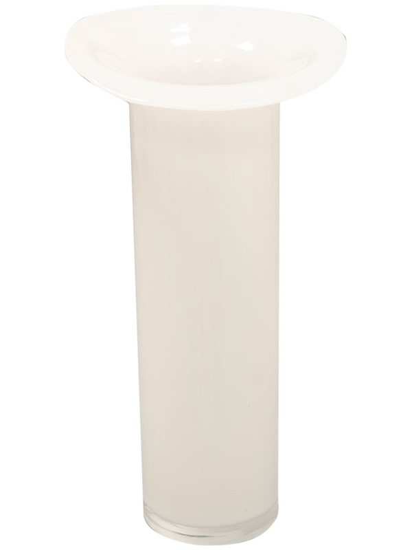 
                  
                    Vase Jess Marble White en verre, hauteur 29 cm
                  
                