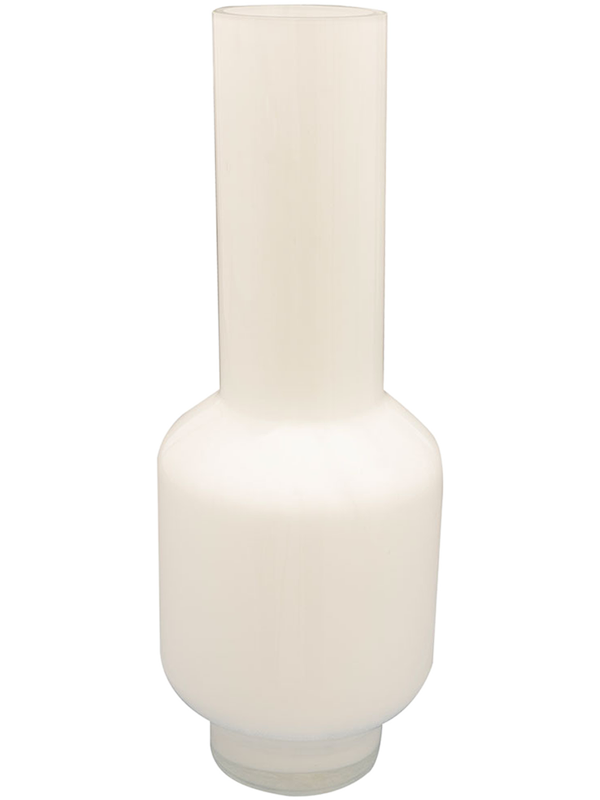 
                  
                    Vase Jess Marble White en verre, hauteur 42 cm
                  
                