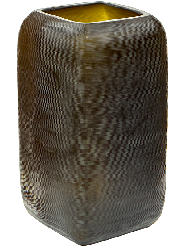 
                  
                    Vase Lines Cut vert olive, hauteur 35 cm, vendu à l’unité
                  
                