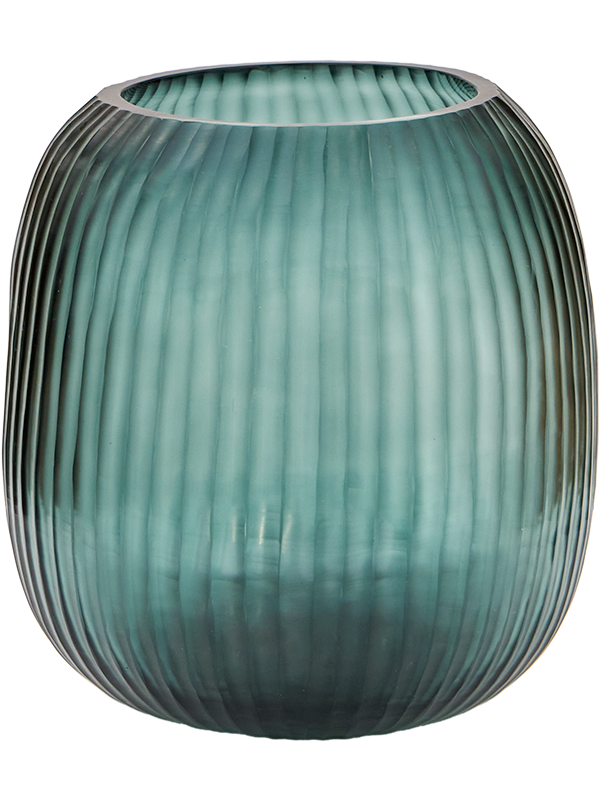 Vase Pencil Cut bleu, hauteur 22 cm, vendu à l’unité