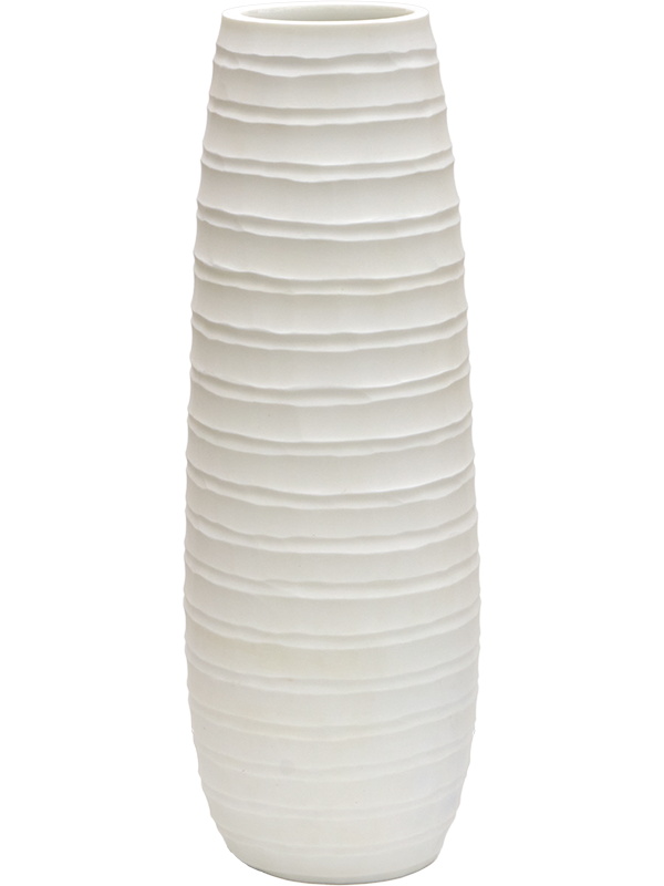 
                  
                    Vase Stripes Cut opale, hauteur 49 cm, vendu à l’unité
                  
                