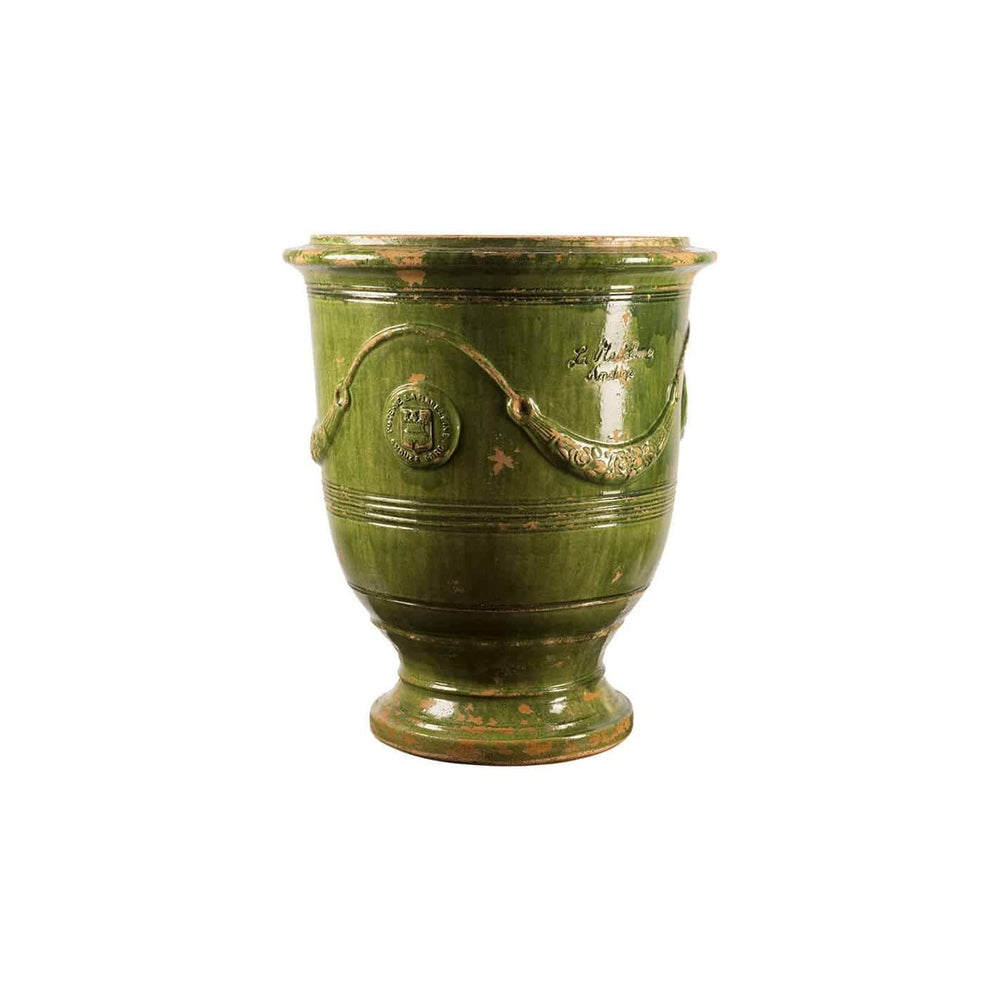 Pot vase d'Anduze vieillis tradition