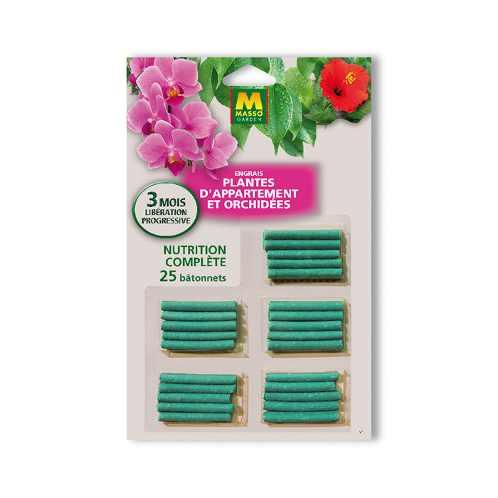 Bâtonnets d'engrais pour plantes d'intérieur Miracle-Gro - 24 bâtonnets  Pour toutes les plantes 