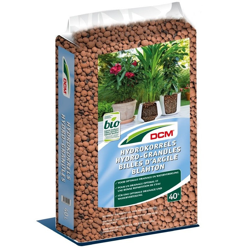 Acheter Billes d'argile Hydro granule Bio 40L jardinerie Natura